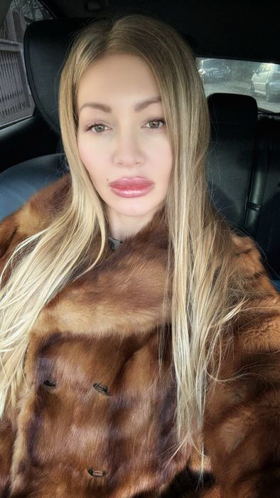 Палто от визон -цели кожи, почти ново М