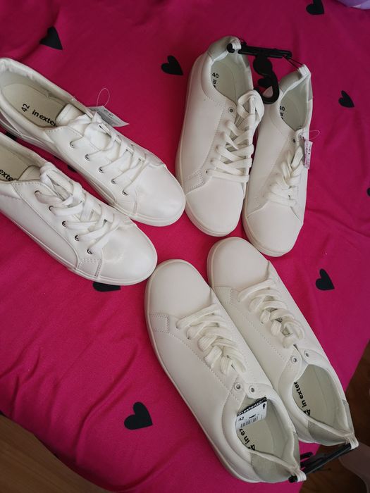 Oferta! Adidasi piele eco