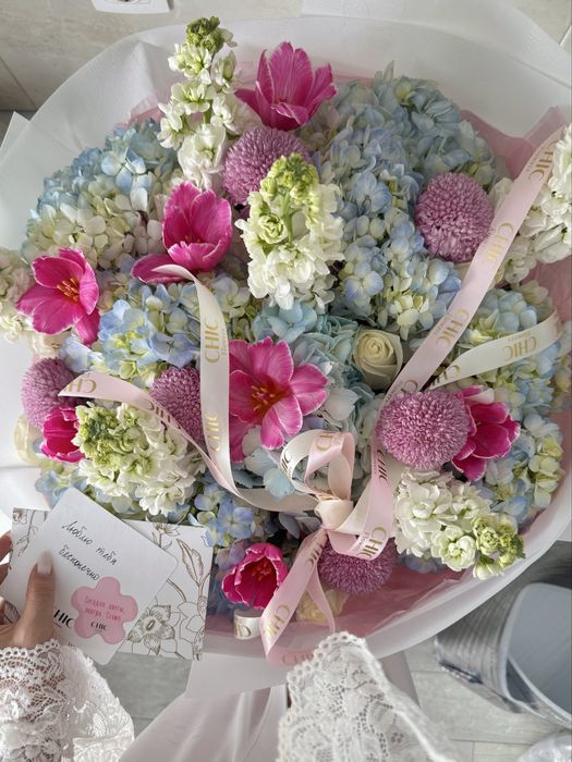 Гортензий , момоко. Цветочный chik