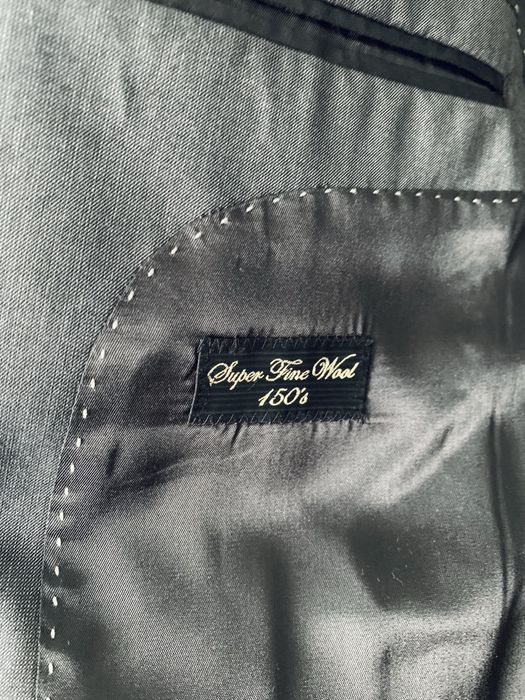 Официален мъжки костюм вълна