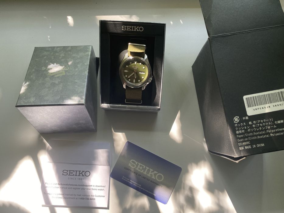 Seiko 5 Sports automatic новый