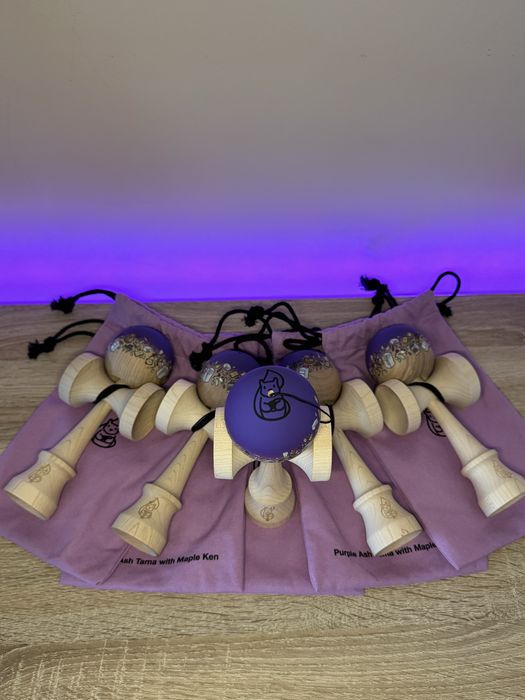 Kendama Mov Miguel ErraticSquirrel Full Setup antiskid broken shape