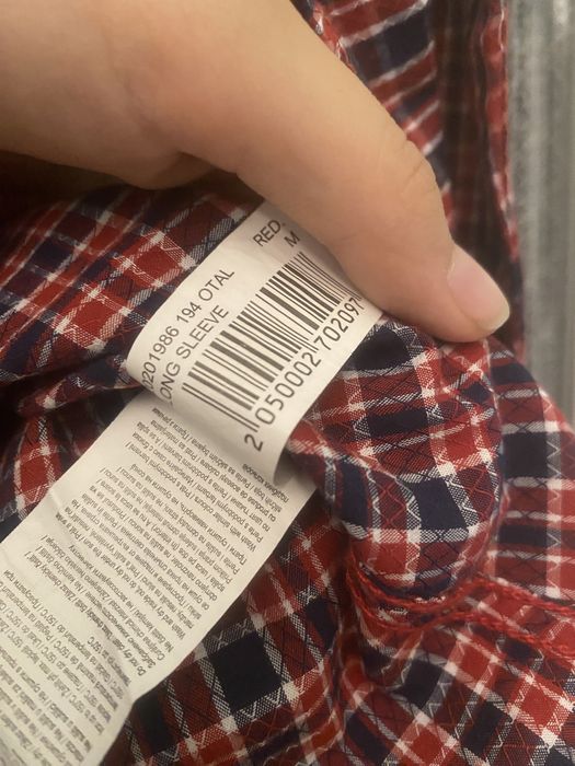 Camasa KVL dama multicolora, carouri rosu-negru