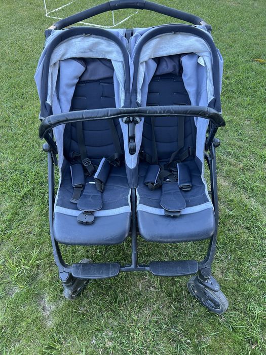 Количка за близнаци Peg Perego - Book for two, Indigo