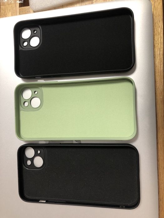 Telefon Iphone 14 PLUS - huse noi - Huse Liquid Soft Silicon Colorate