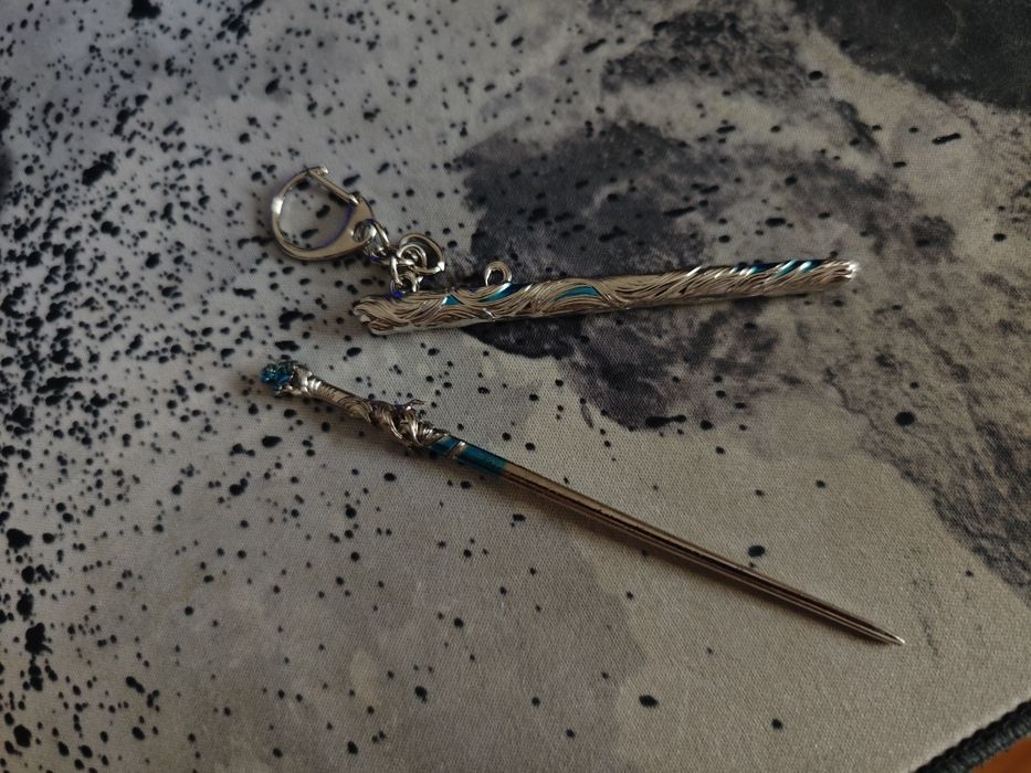 Комплект от 7 метални ключодържателя