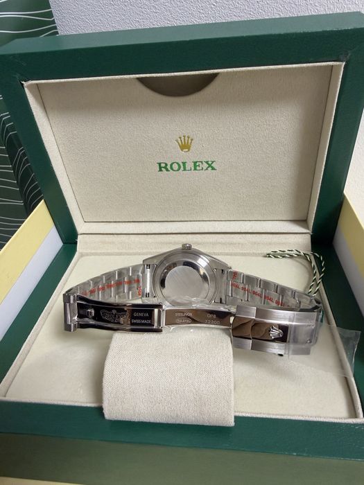 Ceas Rolex DATEJUST 40mm/Silver/Black Dial