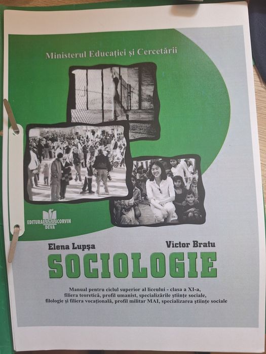 Sociologie Ghid de pregătire BAC 2025 +Manual sociologie