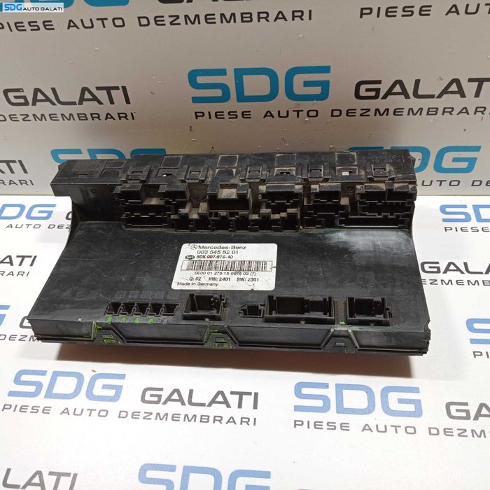 SAM Panou Tablou Panou Relee Sigurante Mercedes Clasa C Class W203 C200 C220 C270 2.2 2.7 CDI 2000 - 2007 Cod 0035455201 5DK007974-40 [271M4]