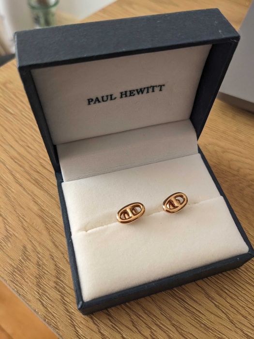 Елегантни обеци от розово злато на Paul Hewitt
