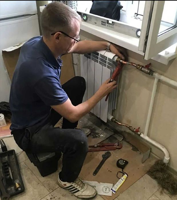 Сантехник, монтаж отопления, ремонт труб, устранение протечки