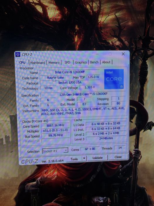 Процессор Intel Core i5 13600kf