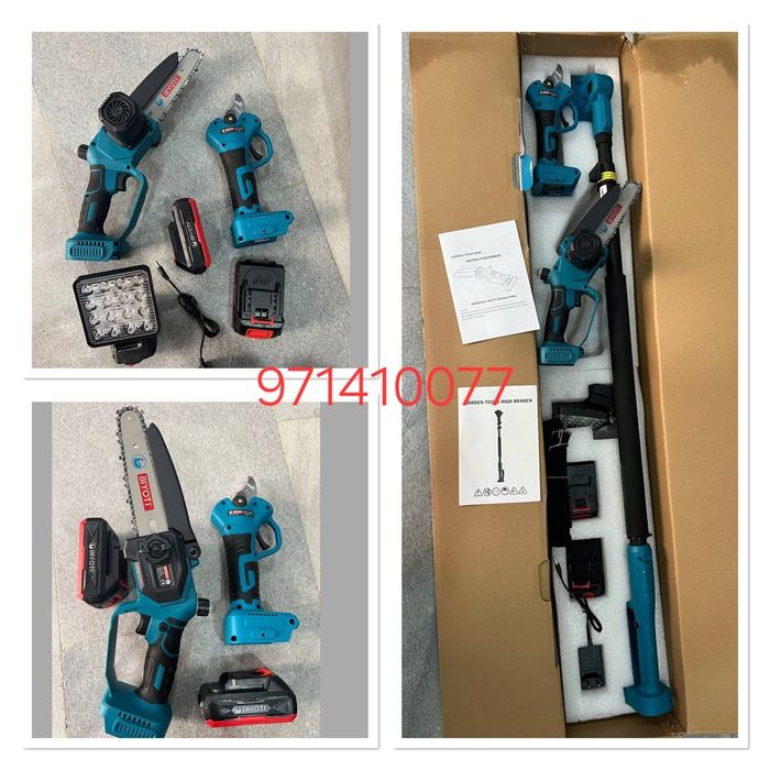 Кусторез, секатор, пила аккумуляторная, высоторез