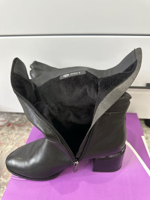 Осенние сапоги женские