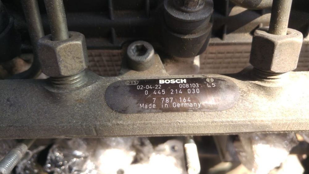 Rampa injectoare 2.0 d 320d 150 cp m47d20 bmw serie e46 e60 e90 e61 0445214030