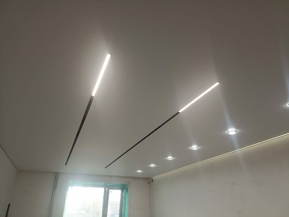 Натяжные потолки!