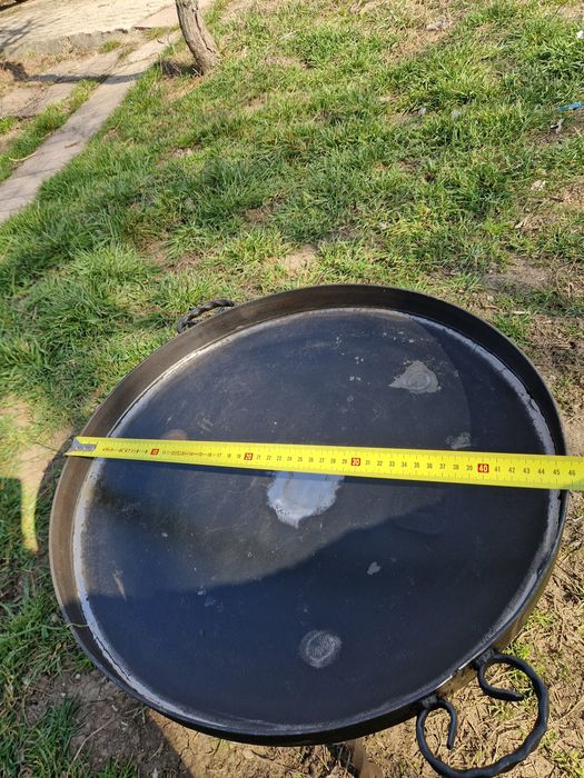 Gratar disc taler tractor pentru gatit in aer liber