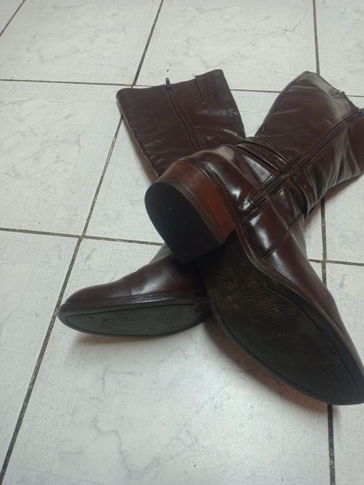 Cizme dama din  piele naturală Nr 38 lungi