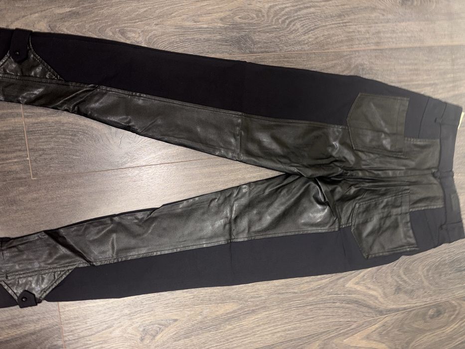 Нов панталон с кожа в задната част и отстрани на Lucy fasion. S pp