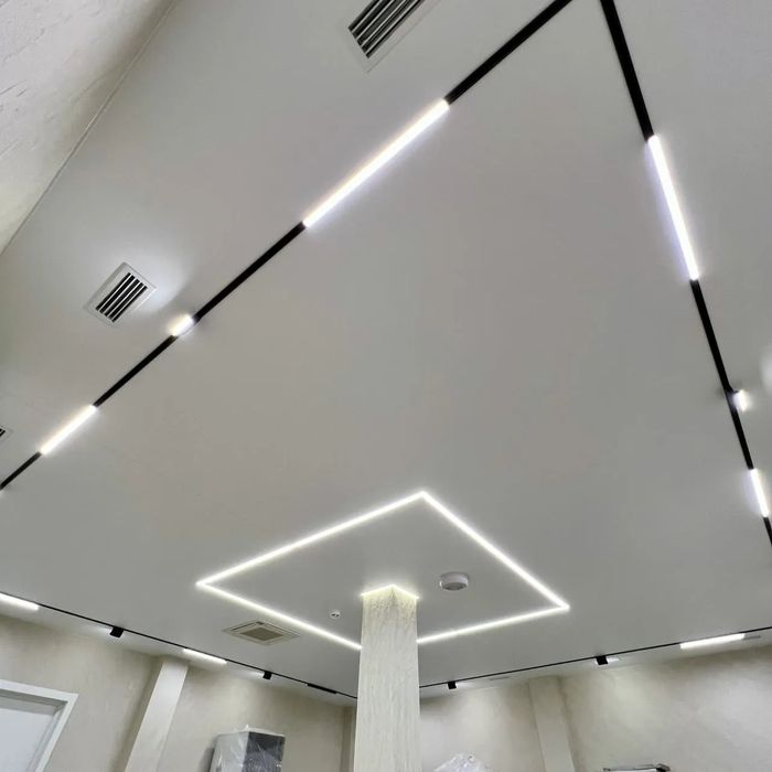 Установка Натяжные потолки