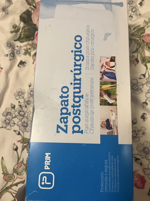 Ортопедична следоперационна обувка и ботуш за къпане