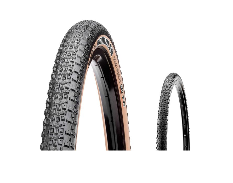 НОВИ Гума MAXXIS RAMBLER GRAVEL TANWALL 700X45C 28 цола колело гуми