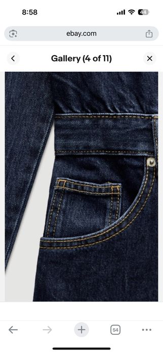 Дънков гащеризон Zara - XS