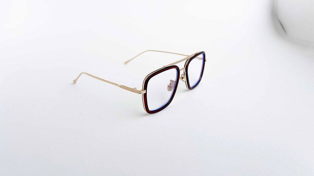 Ochelari de soare Dita Flight Style - Rama aurie Lentile Transparente