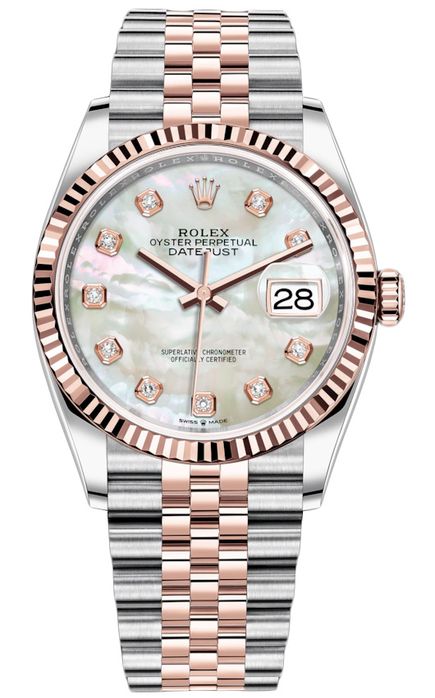 Часовник Rolex Datejust 36 Steel & Rose Gold MoP Dial