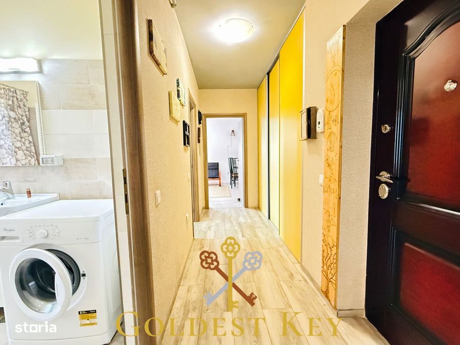 Apartament generos DECOMANDAT cu 2 camere si balcon