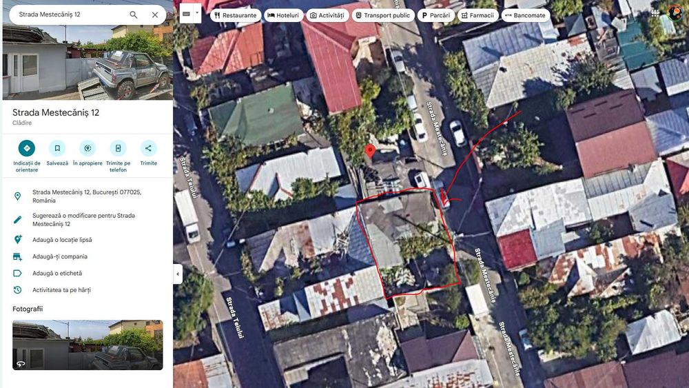 Casa cu teren 163 mp cu deschidere de 14,35 mp Bucuresti, Rahova