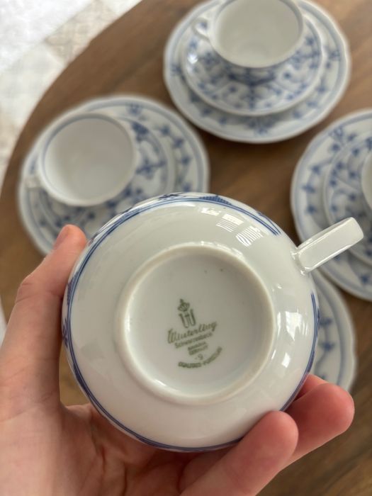 Винтидж порцелан три части