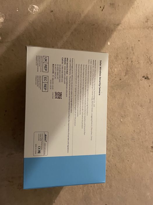 camera de supraveghere solara ANRAN -Whireless,Panoramica 355 grade