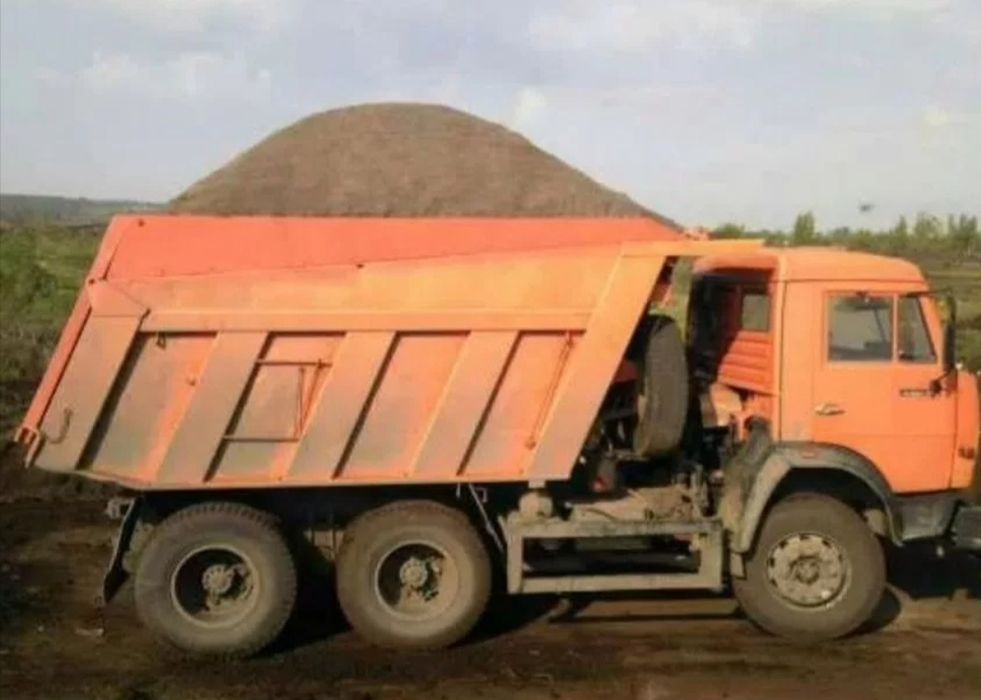 Щебень, балласт, глина чёрназём,