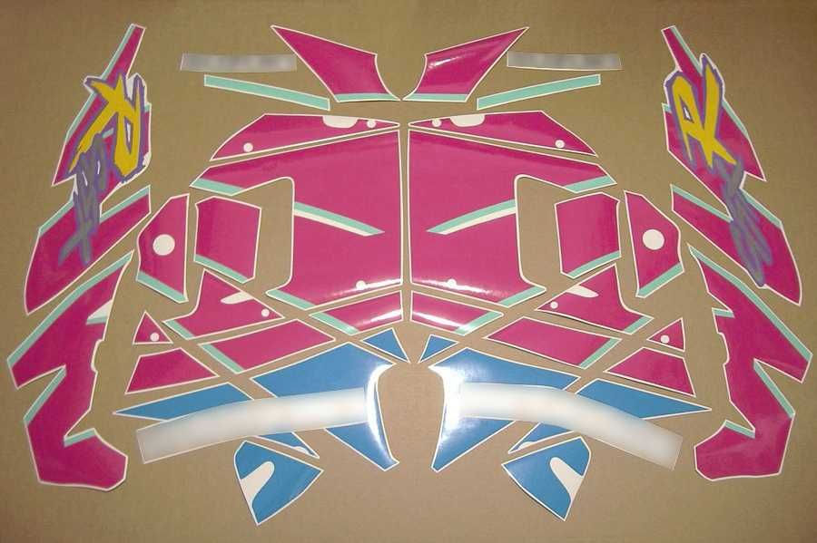 Стикери Сузуки 750 GSXR 1990-1993г. лепенки Suzuki ГСXР графики 1992