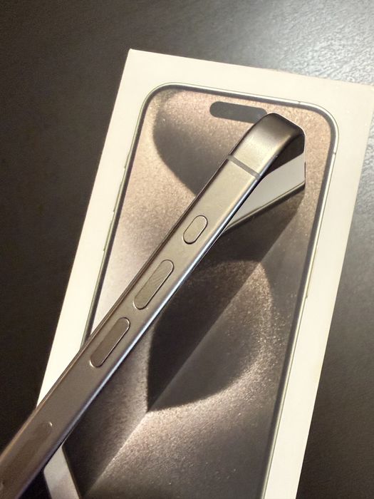 ! iPhone 15 Pro – Natural Titanium, 128 GB   !