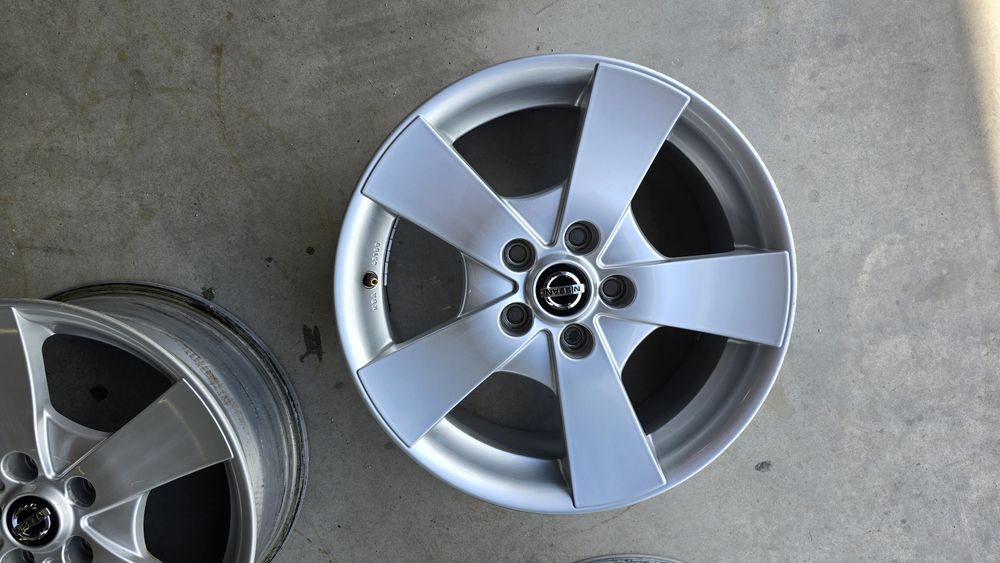 Jante aliaj originale Nissan/Renaul/ 17” 5x114.3 ET45