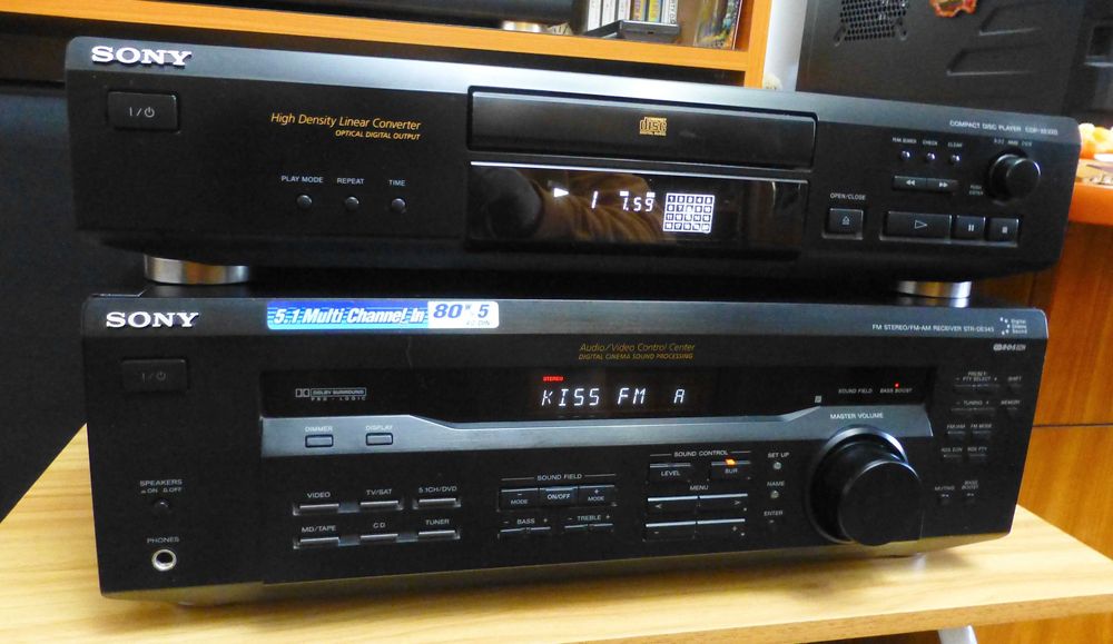 Receiver 5.1 si CD player Sony
