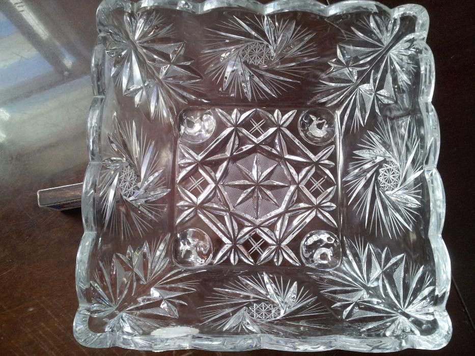 Хрустальная ваза (богемский хрусталь, Чехия)