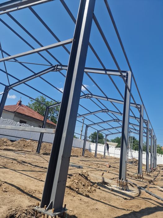 Vand structura metalica 8x24x4 metri.