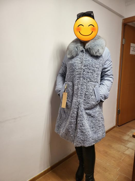 Пуховик двусторонний