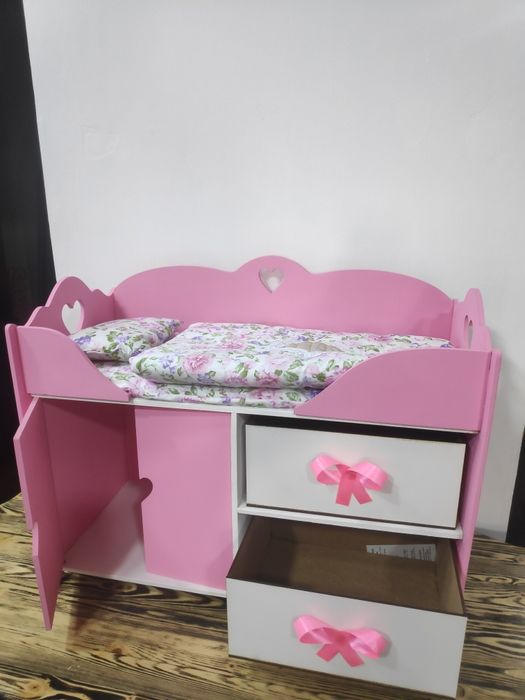 Кукольная кроватка, кроватка для кукол..