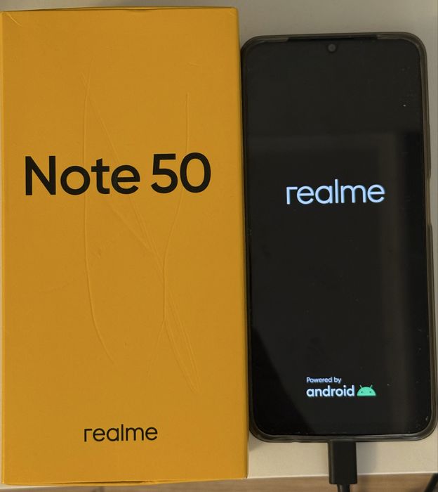Realme Note 50 в коробке