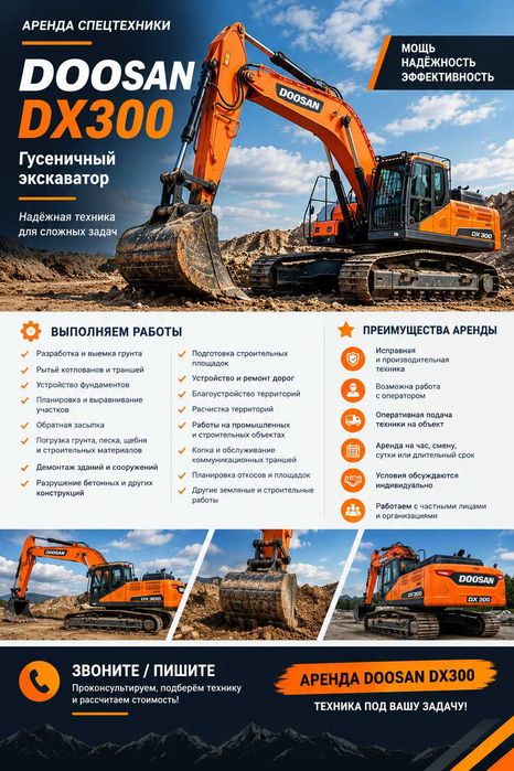 Аренда Спецтехники — Экскаваторы