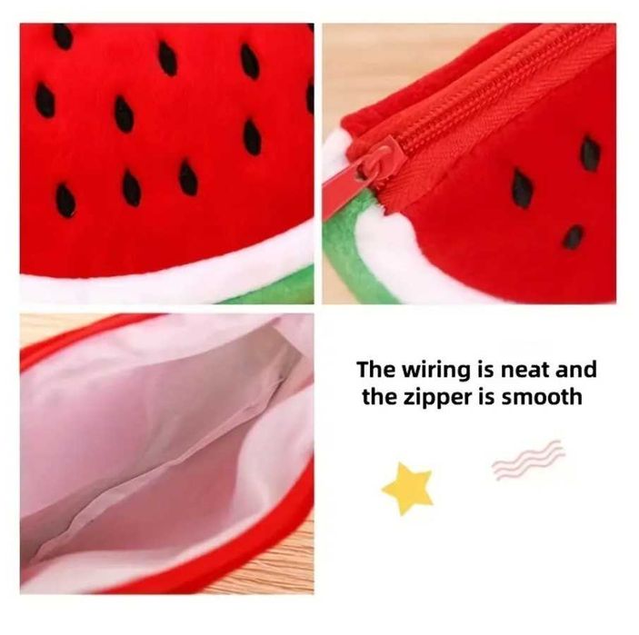 Плюшен несесер/моливник в забавна форма