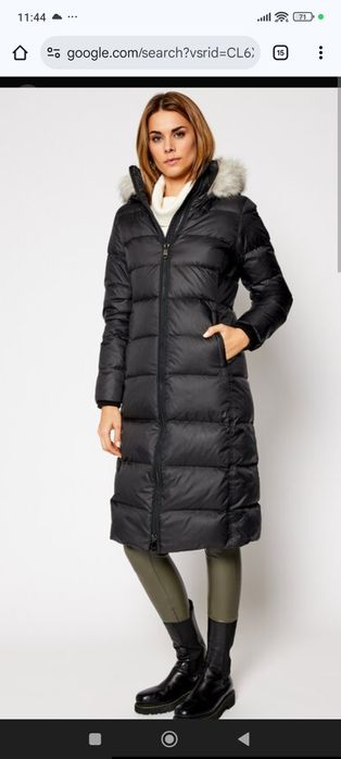 Уникални дамско пухено яке Tommy Hilfiger