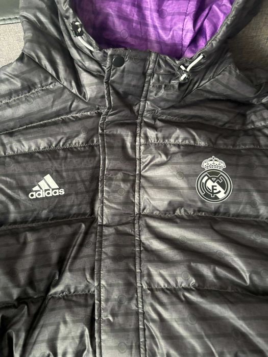 ADIDAS Official Real Madrid Long Down Jacket