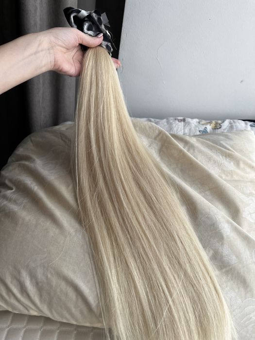 Волосы для наращивания блонд