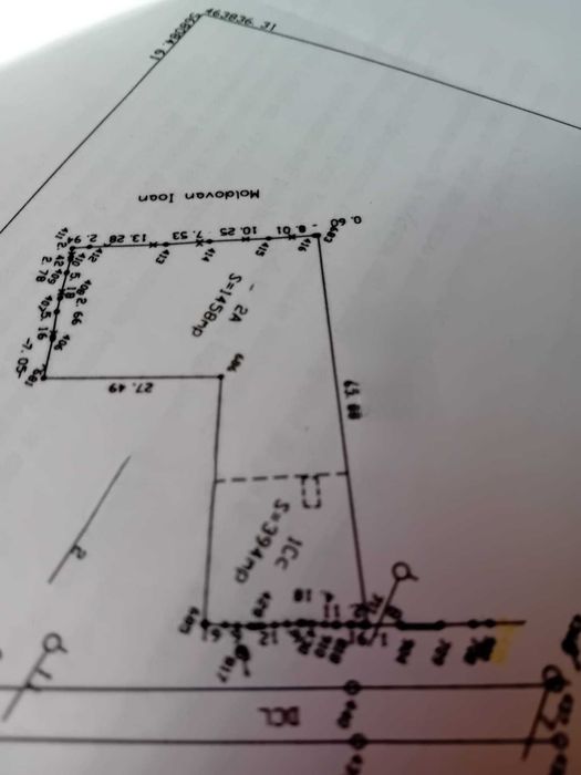Teren intravilan 19 arii, Voiniceni str Pricipala deschidere 20m