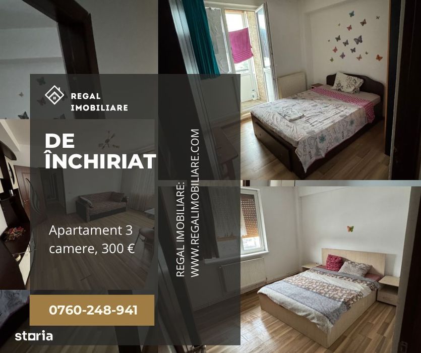 Apartament 3 Camere Centru